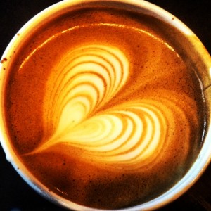 Latte art is art, too.